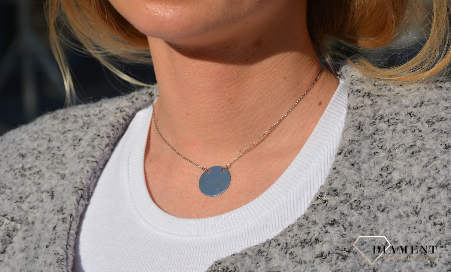 Celebrytka srebrne kółeczko Dall'Acqua ✓Srebrne Celebrytki Damskie w Sklepie z Biżuterią zegarki-diament.pl.jpg